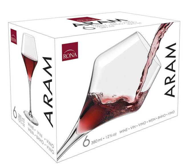 Čaše Aram 500ml 6/1