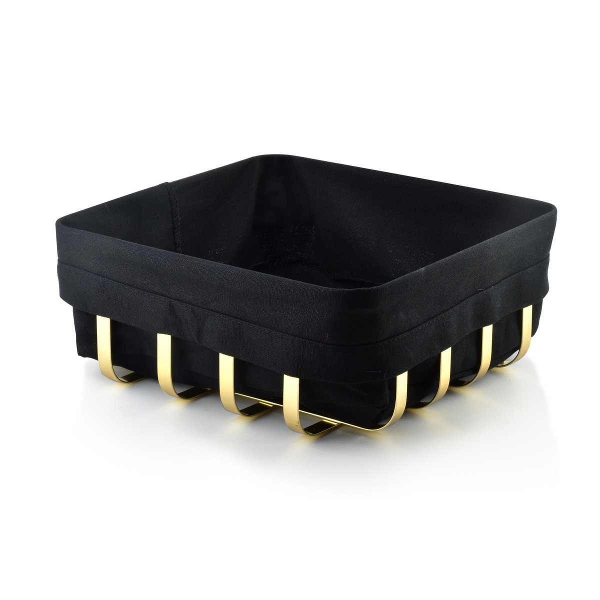 Košara za kruh Crno / Zlatno