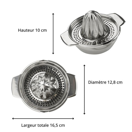 Cjedilo za limun inox 16.5cm