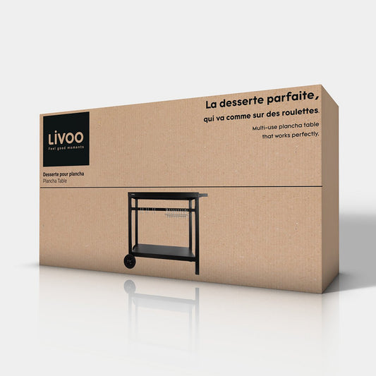 Kolica za grill - metalna konstrukcija by Livoo