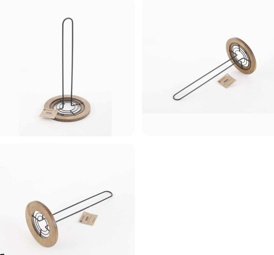 Držač ubrusa - Drvo + metal