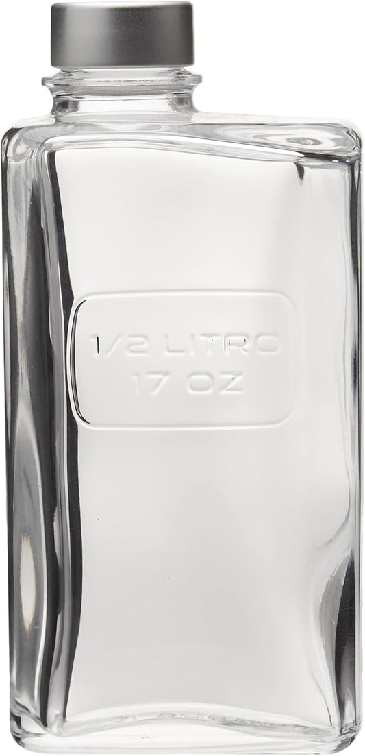 Bormioli Luigi Optima staklena boca s čepom, 500 ml – Transparentna