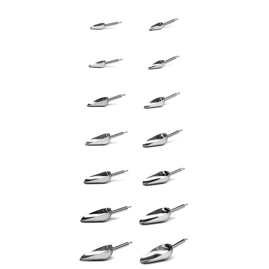 Univerzalna mjerna / lopatica za led od nehrđajućeg čelika – 6 opcija