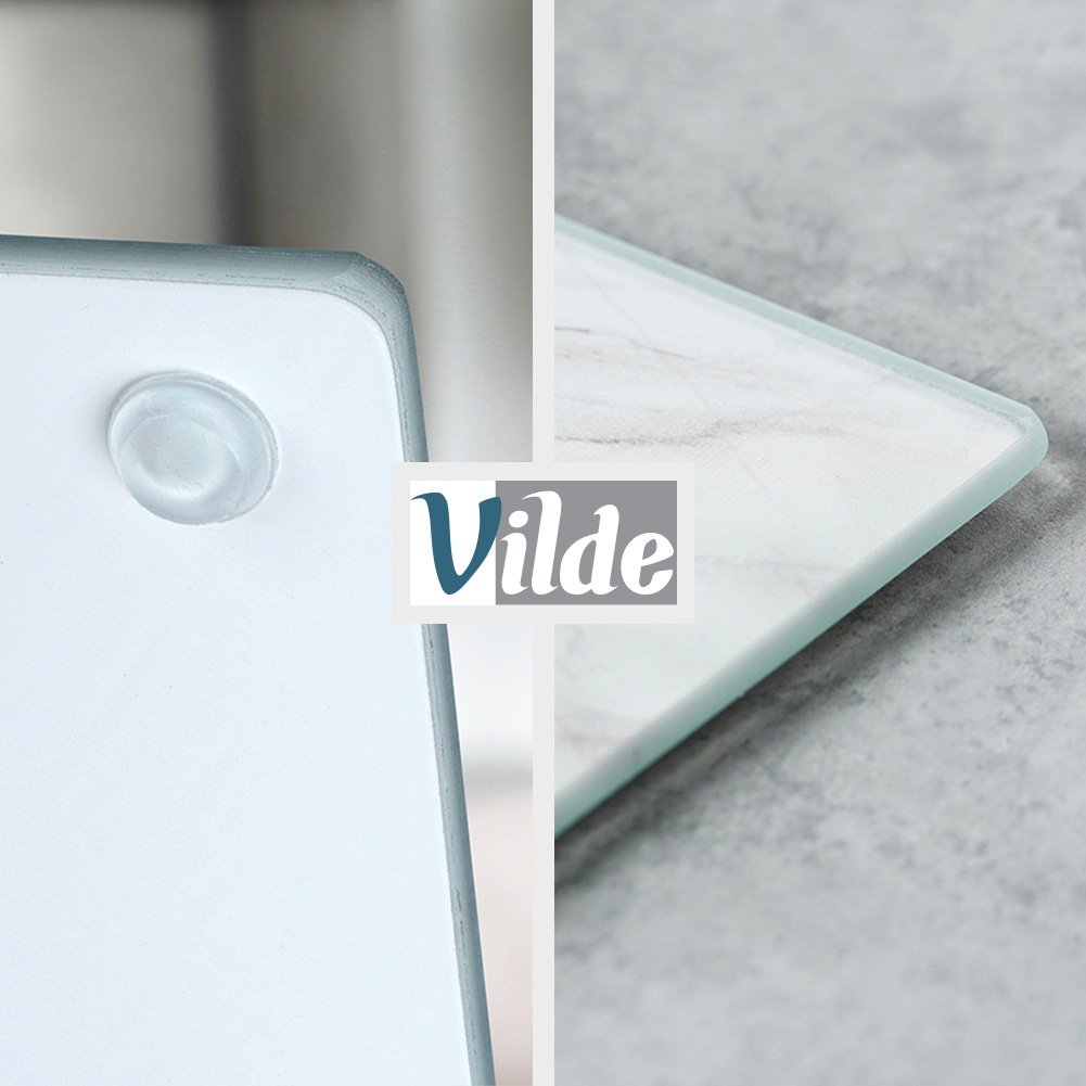 Staklena daska za rezanje 40 × 30 cm – mramorni uzorak