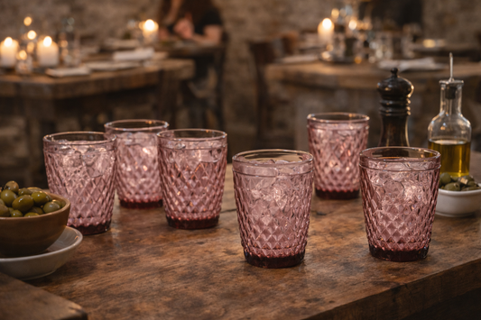 Set 6 čaša Vintage Rose