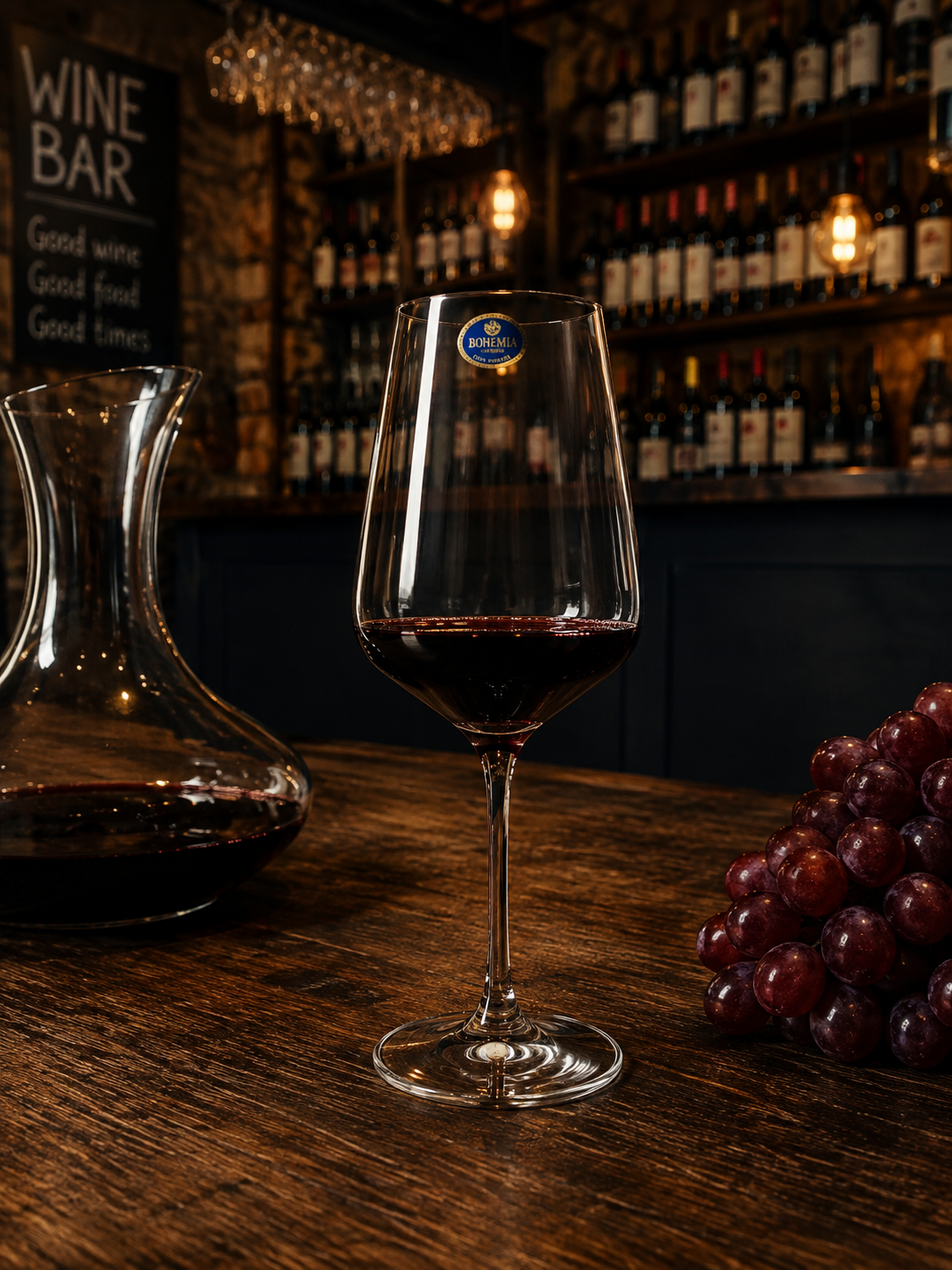 Set 6 čaša za crno vino – Bohemia Strix 450ml