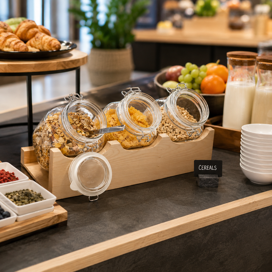 Buffet set za žitne pahuljice 4/1 *Web akcija