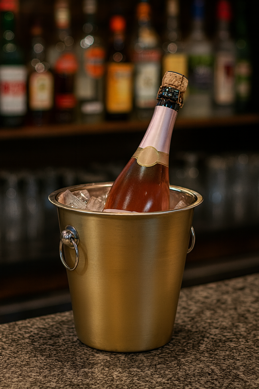 ✨ Zlatna inox posuda – Kibla za led 21.5 cm