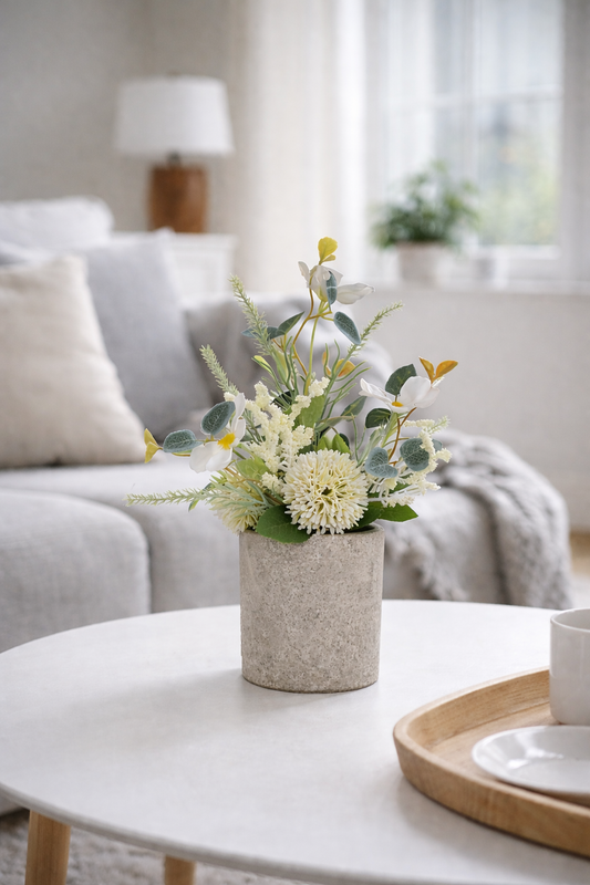 Aranžman u vazi Dita - Umjetno cvijeće 23cm