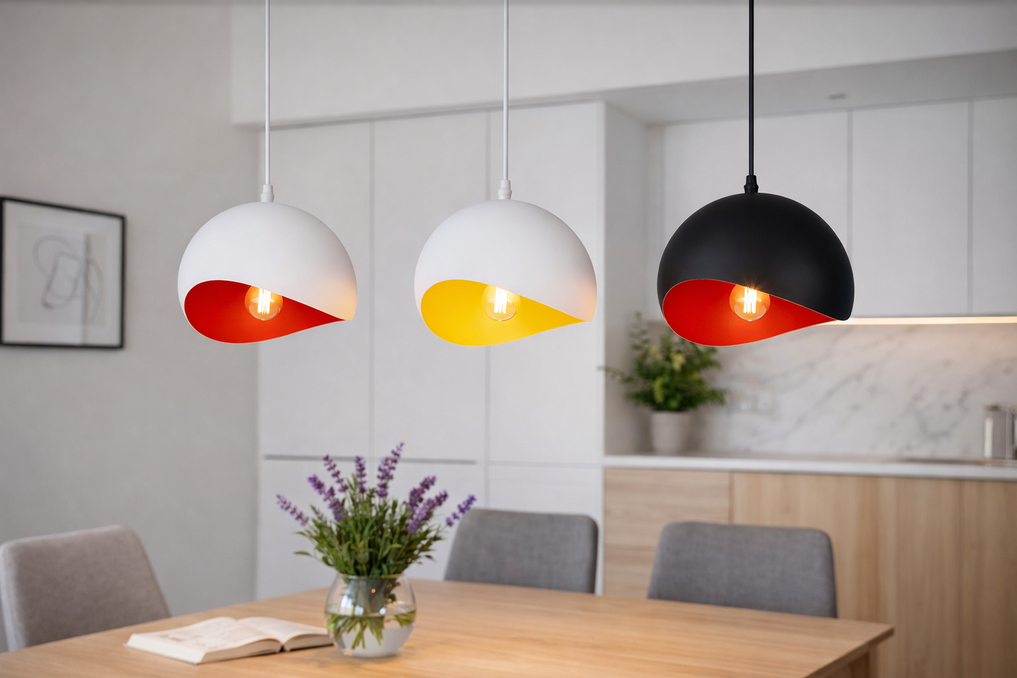 Stropna svijetiljka Mavia - 3 boje