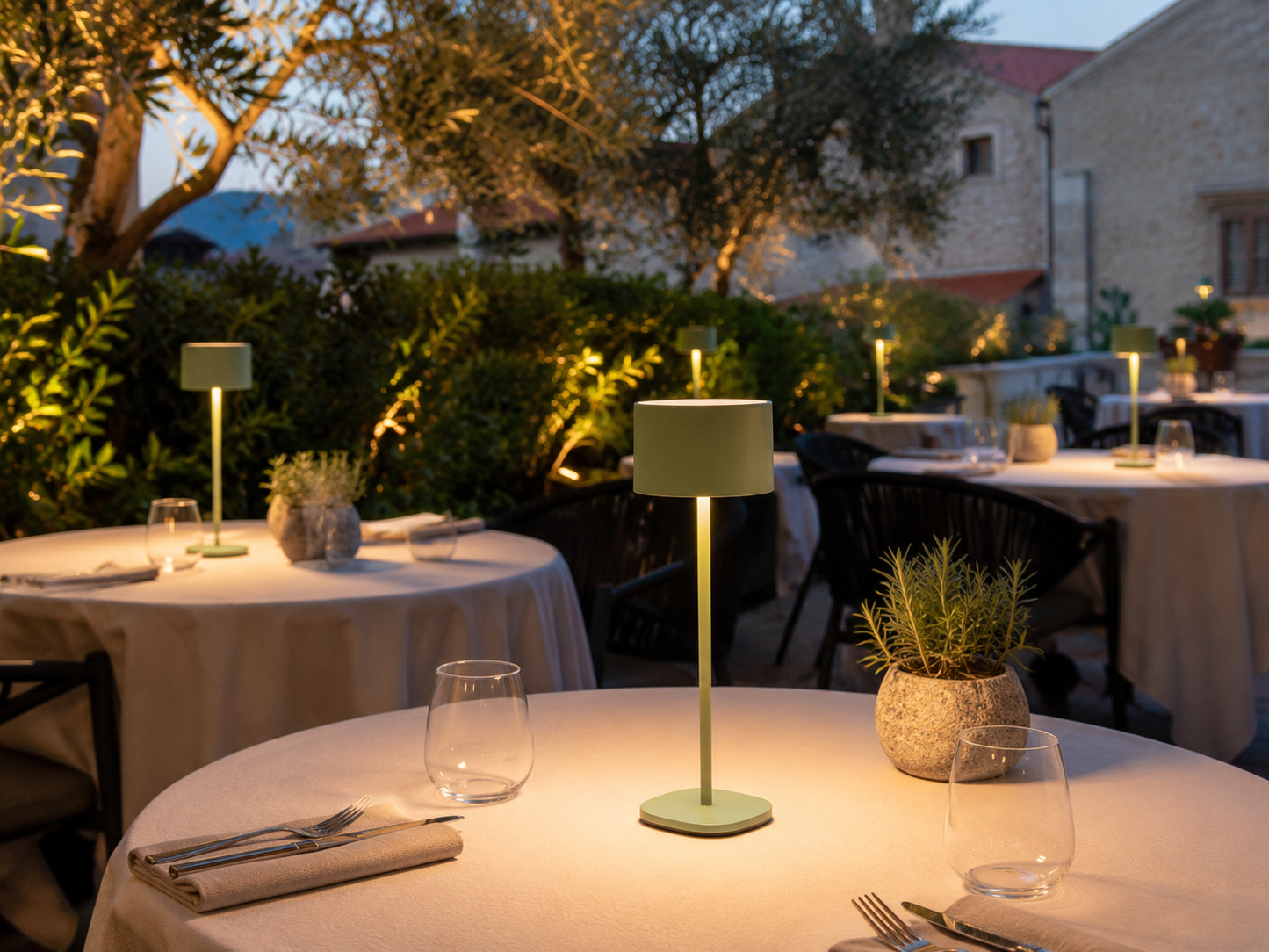 Lampa Mint zelena ~3 sata rada