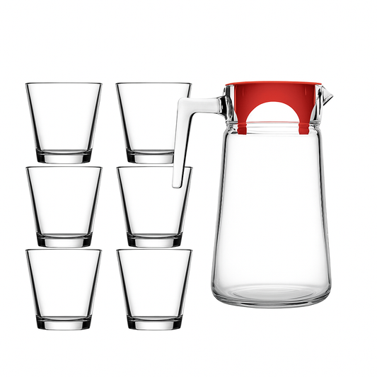 Set Bokal i 6 čaša / City - AKCIJA do isteka zaliha 🎯