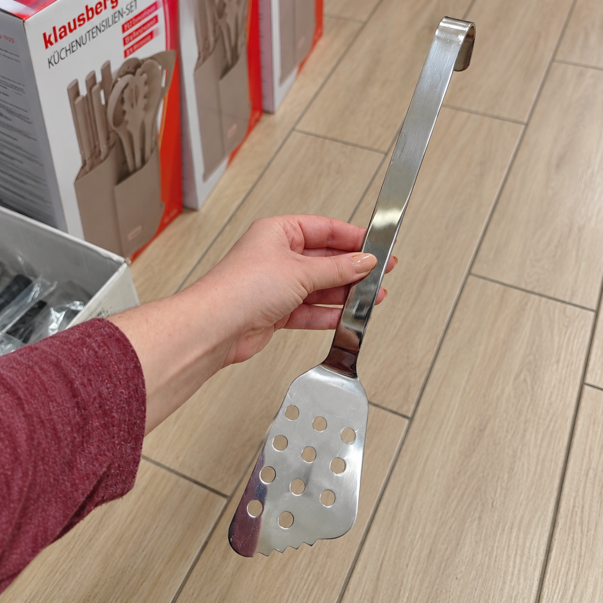 Inox lopatica perforirana 40 cm – Giorinox