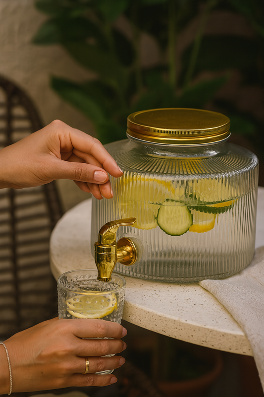 Točionik sa špinom rebrasti zlatni 2L