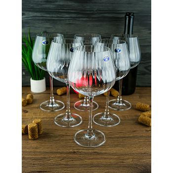 Crystal Bohemia Columba, Columba Optical čaše, čaše Columba 640 ml, kristalne čaše Bohemia, češki kristal, elegantne čaše za vino, set čaša 6 kom, luksuzne čaše za vino, kristalne čaše bez olova, Bohemia crystal glasses, premium glassware, kristalne čaše Hrvatska, kristalno staklo Češka, čaše za degustaciju vina, poklon set čaša, kristalne čaše tradicija, fine wine glasses, luksuzne čaše za poklon, čaše za restorane i hotele, premium čaše Bohemia, Optical design čaše, čaše za apartmane, kristalne čaše onlin