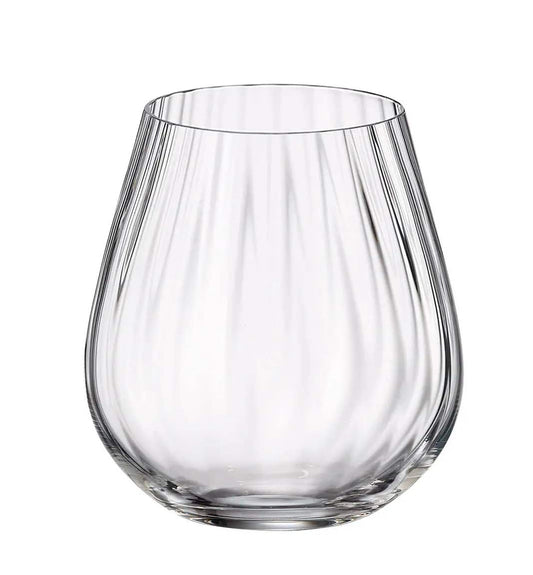 Crystal Bohemia Columbo Optic, Columbo Optic 380 ml, Crystal Bohemia čaše, kristalne čaše 380 ml, set 6 kristalnih čaša, set čaša 6/1, čaše za vodu 380 ml, kristalne čaše za vodu, čaše za mineralnu vodu, čaše za sok, čaše za limunadu, čaše za tonik, čaše za koktele, moderne čaše za vodu, elegantne čaše za vodu, optičke čaše, čaše s reljefom, čaše bez stalka, boemski kristal čaše, češke kristalne čaše, Crystal Bohemia Hrvatska, profesionalne čaše za restoran, ugostiteljske čaše, HoReCa čaše, čaše za hotele,