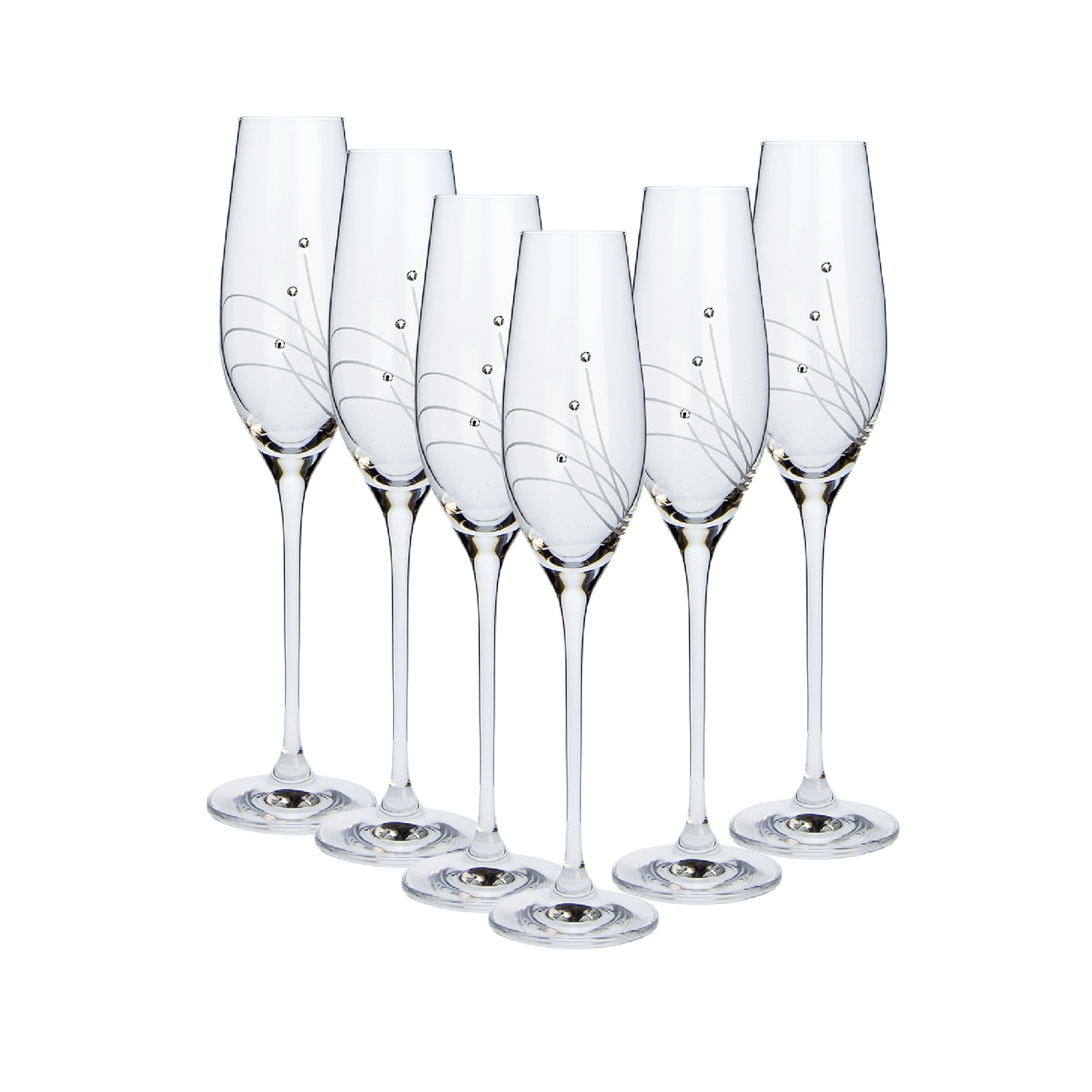 Čaše Celebration Swar. 210ml set 6/1