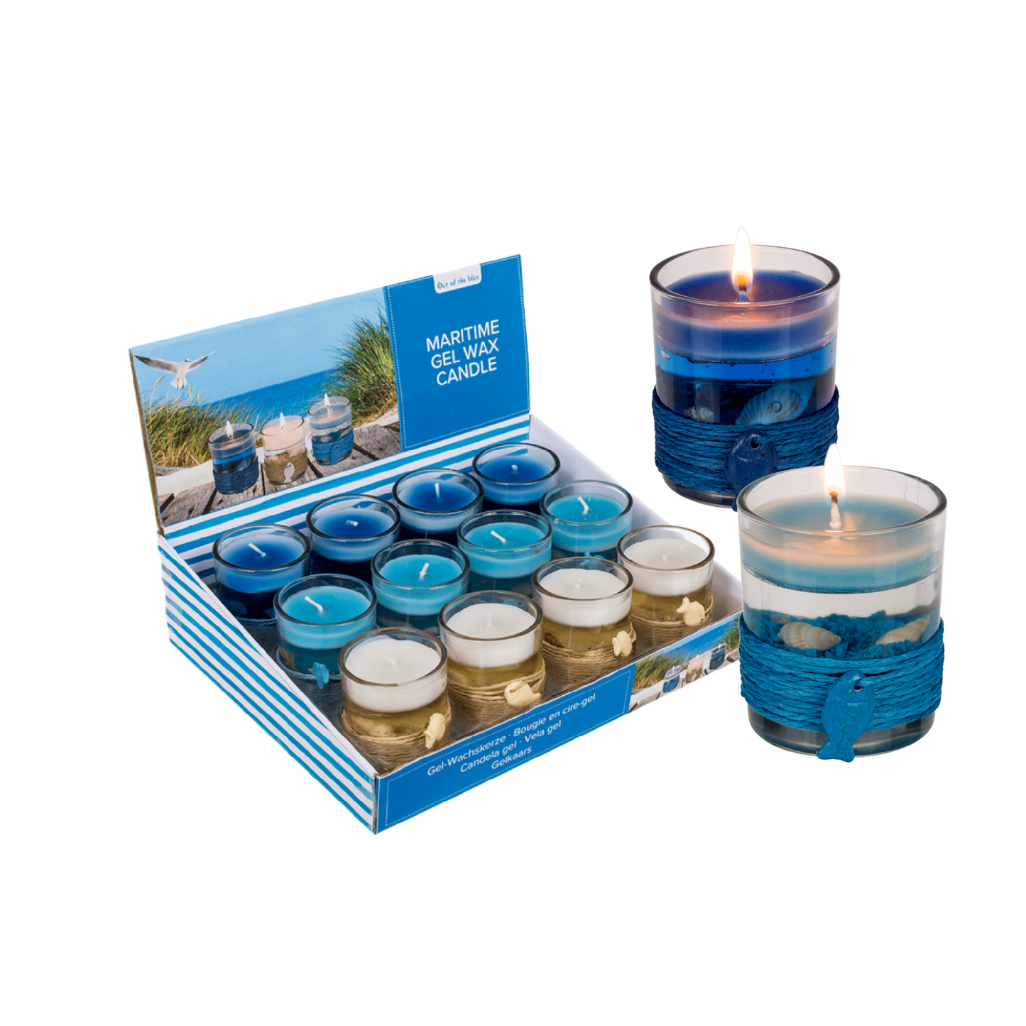 Svijeće sa školjkama 24/1