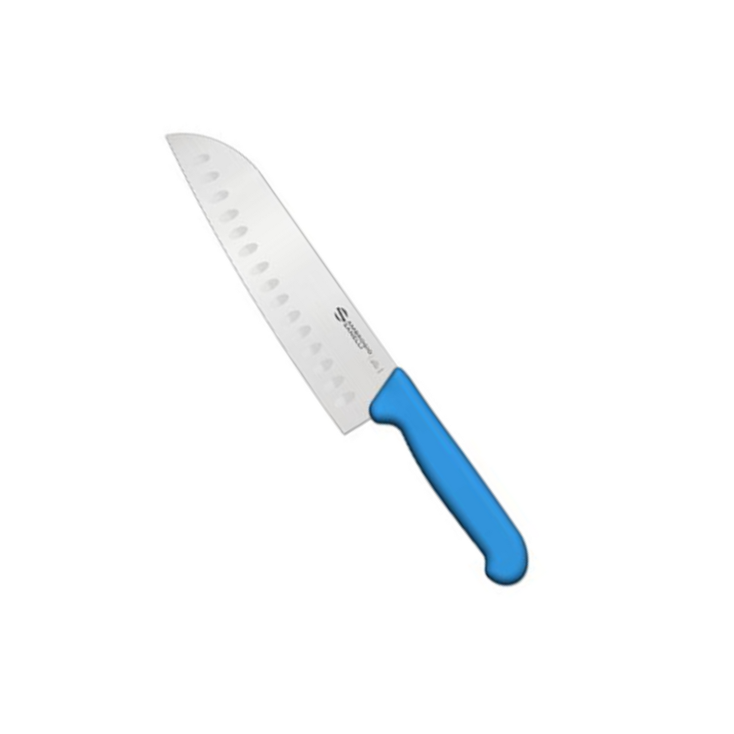 Nož Santoku plavi 18cm