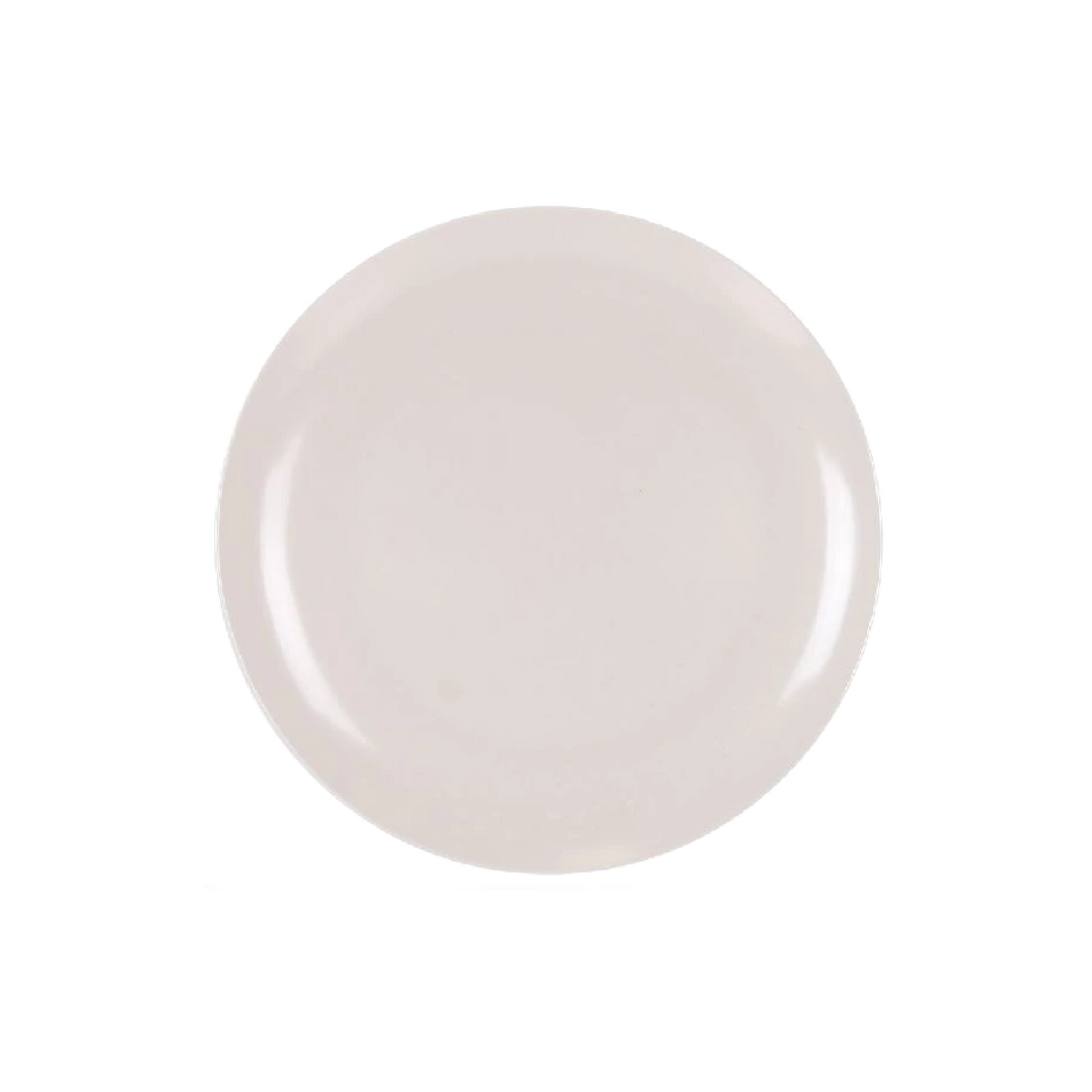 Tanjur melamin 25.5cm ivory 1/1