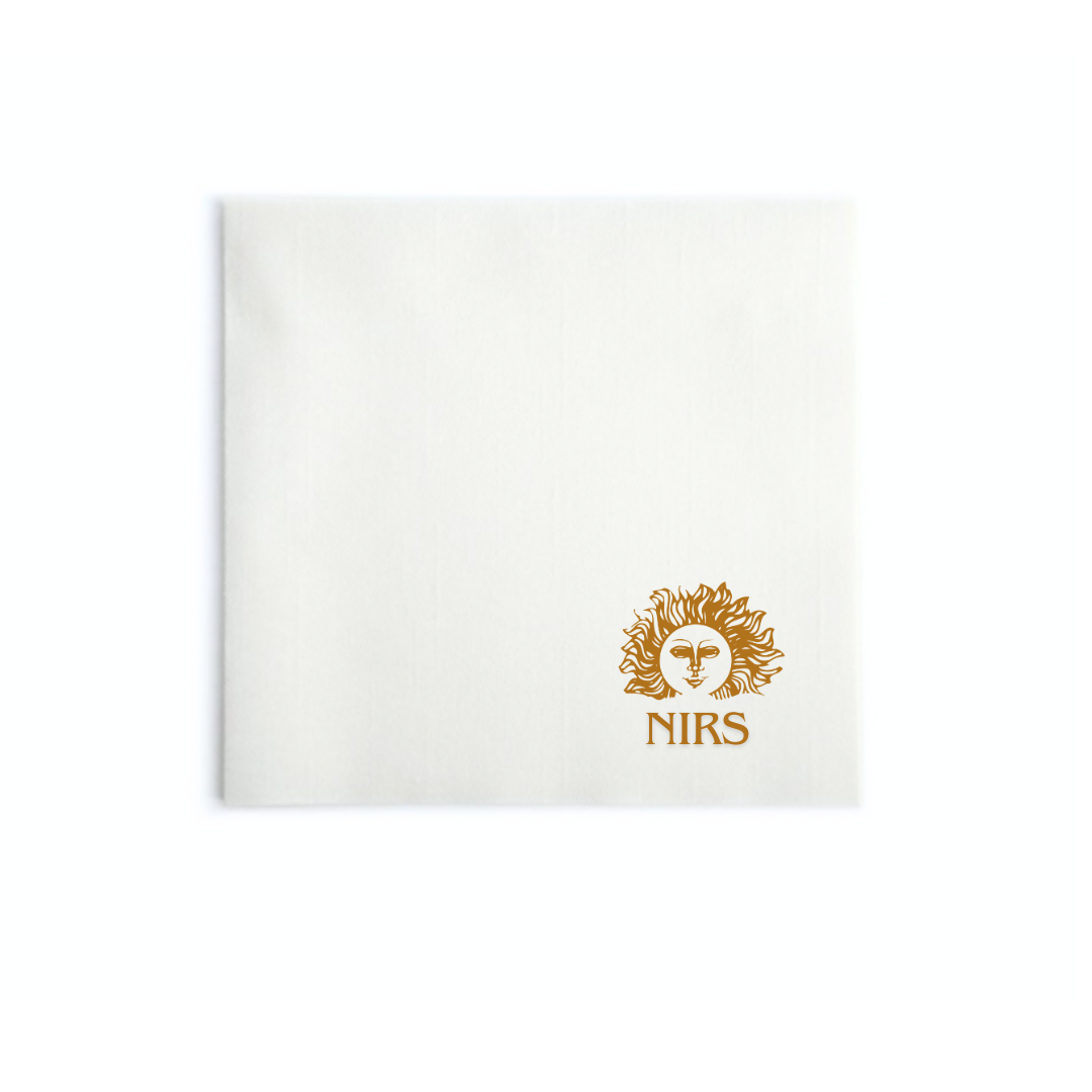 Meke papir salvete s vašim logom / bijele Klasik / 25000 kom
