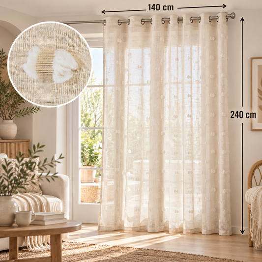 Zavjesa Pink Puff Atmos 140 x 240 cm