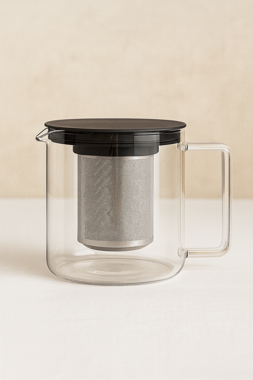 Stakleni vrč SIMAX FROM 1.3 L s metalnim cjedilom 18,1 × 13,9 cm 🇨🇿