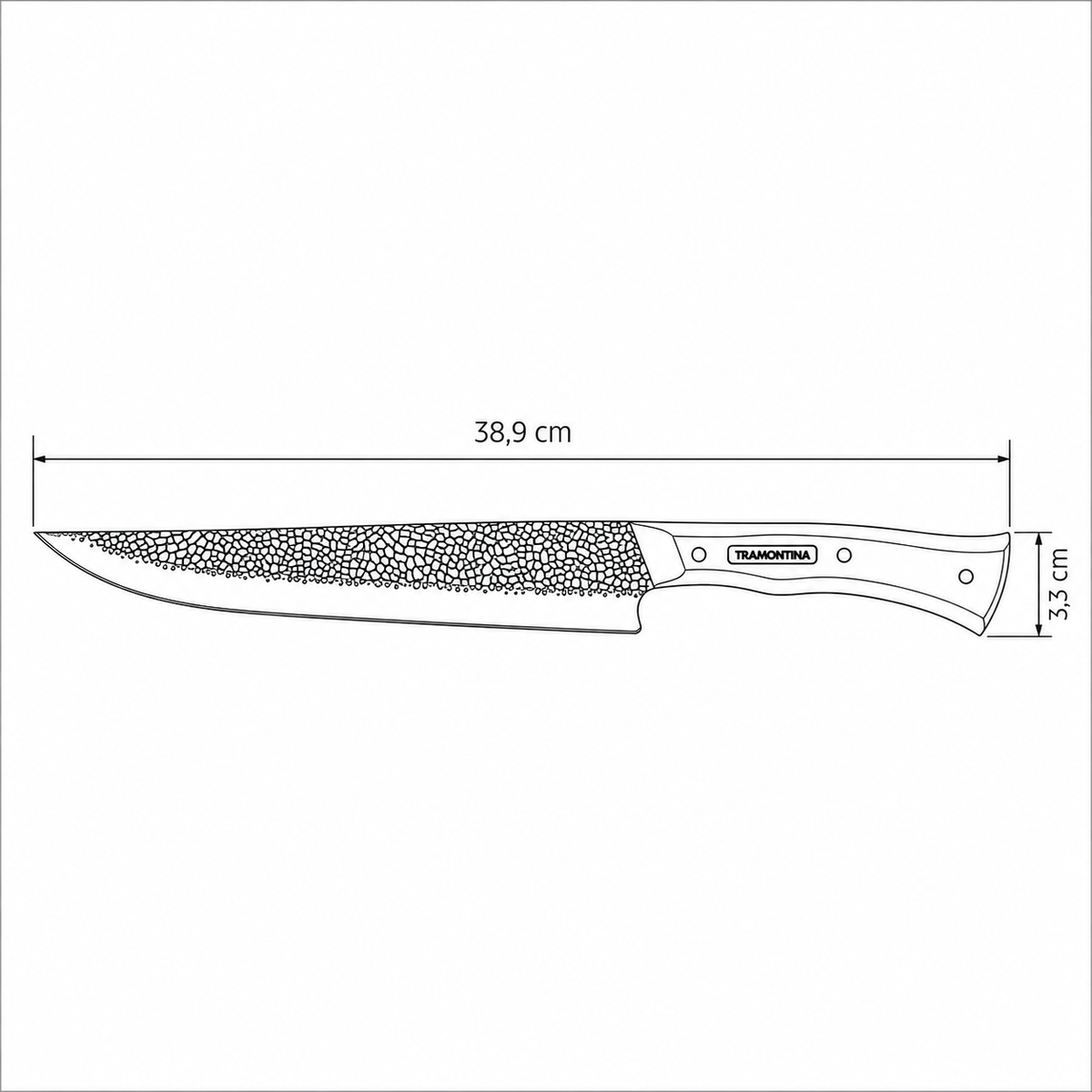 Nož Nomade 25 cm oštrica filetiranje