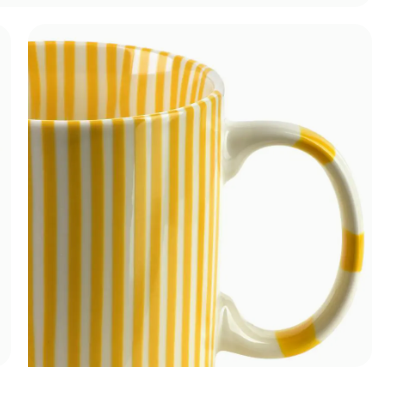 Šalica RONNIE žuta 380 ml ☕