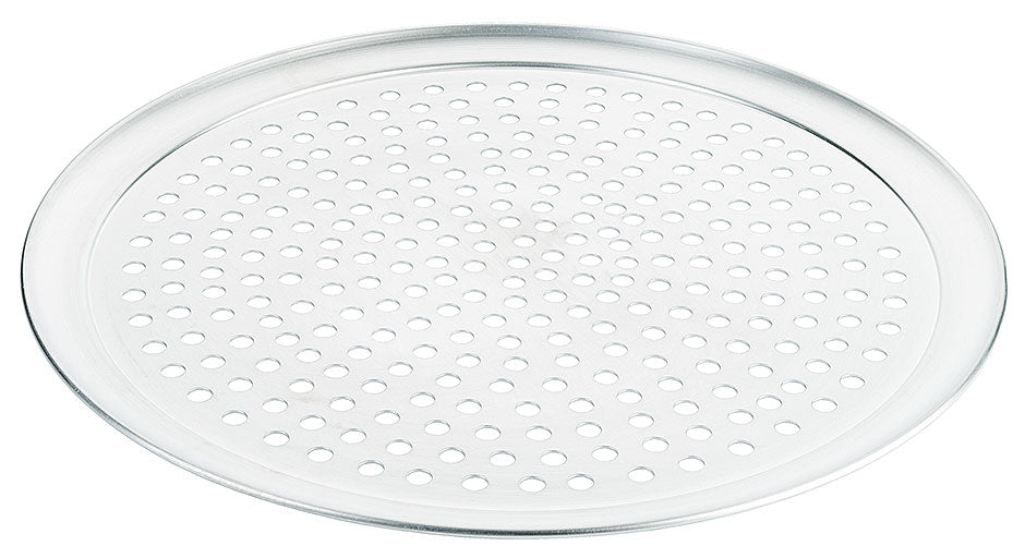 Pleh za pizzu perforirani aluminij 35,5 cm