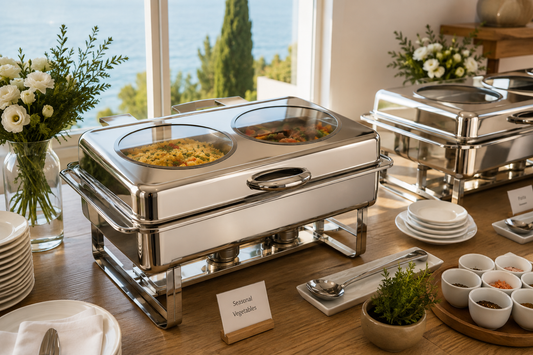 banja marija, profesionalna banja marija, Sambonet banja marija, Sambonet Atlantic, banja marija 10 L, inox banja marija, chafing dish, profesionalni chafing dish, chafing dish 10 litara, posuda za održavanje hrane toplom, posuda za topla jela, buffet banja marija, banja marija za hotel, banja marija za restoran, banja marija za catering, oprema za buffet, buffet oprema za hotele, oprema za hotelski doručak, posuda za buffet stol, inox posuda za buffet, profesionalna buffet oprema, hotelska buffet oprema, o