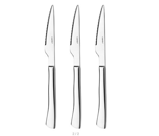 🔪 Steak nož inox 18/10 sa zupcima – Elegancija i snaga u jednom
