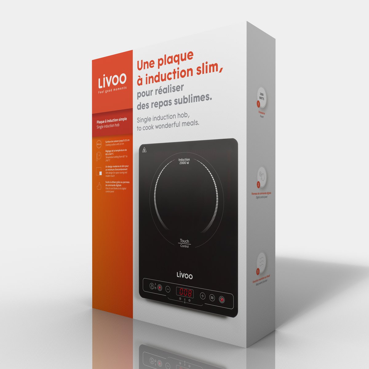 Indukcijska ploča do 2000W