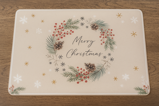 božićni podmetač, podmetač Merry Christmas, blagdanski placemat, božićni dekor stol, placemat set 2 kom, božićni stol, božićni ukrasi, božićni tekstil, podmetač 43x28 cm, božićni dodatak za stol, placemat restoran, dekoracija za stol, podmetač blagdanski, Merry Christmas placemat, placemat za apartman, božićni ukras, nirs.hr božić, božićno posuđe, dekor božić, placemat za serviranje, božićni pribor za stol, podmetač za tanjur, božićni motivi, placemat dekoracija, set podmetača, blagdanski ukras, božićni dom