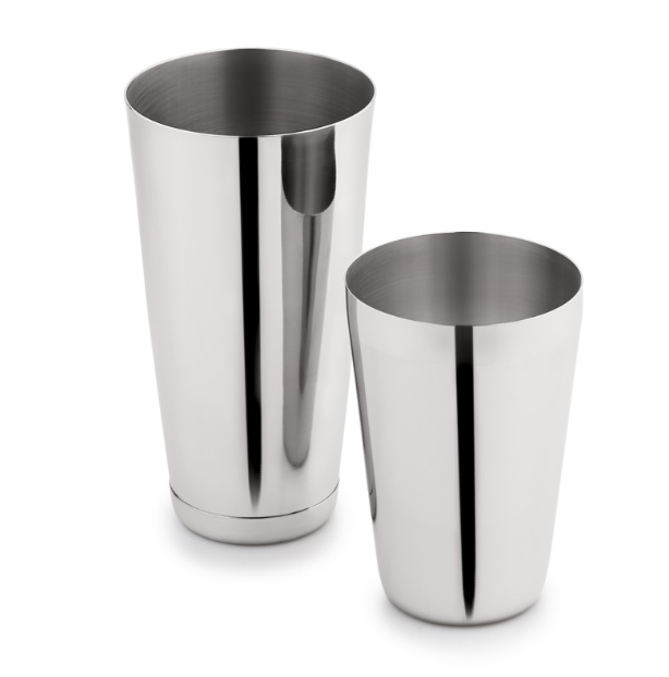 boston shaker inox, shaker od nehrđajućeg čelika, KINGHoff KH-1832, profesionalni cocktail shaker, 2u1 shaker set, shaker 750 ml, shaker 600 ml, bar shaker set, bar oprema webshop, shaker za koktele, shaker za miksanje pića, EAN shaker, poklon za barmene, sjajni shaker za piće