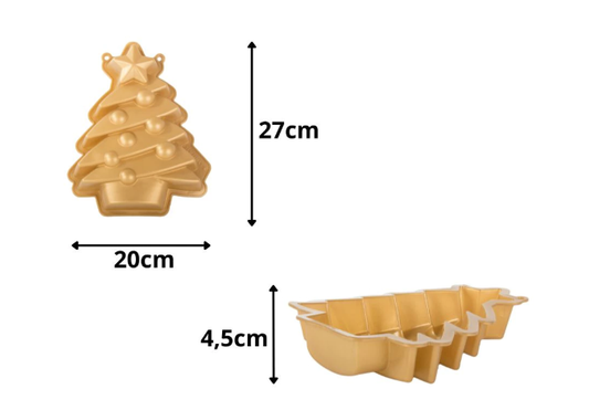 🎄 Silikonski kalup za kolače – Božićno drvce 26 cm