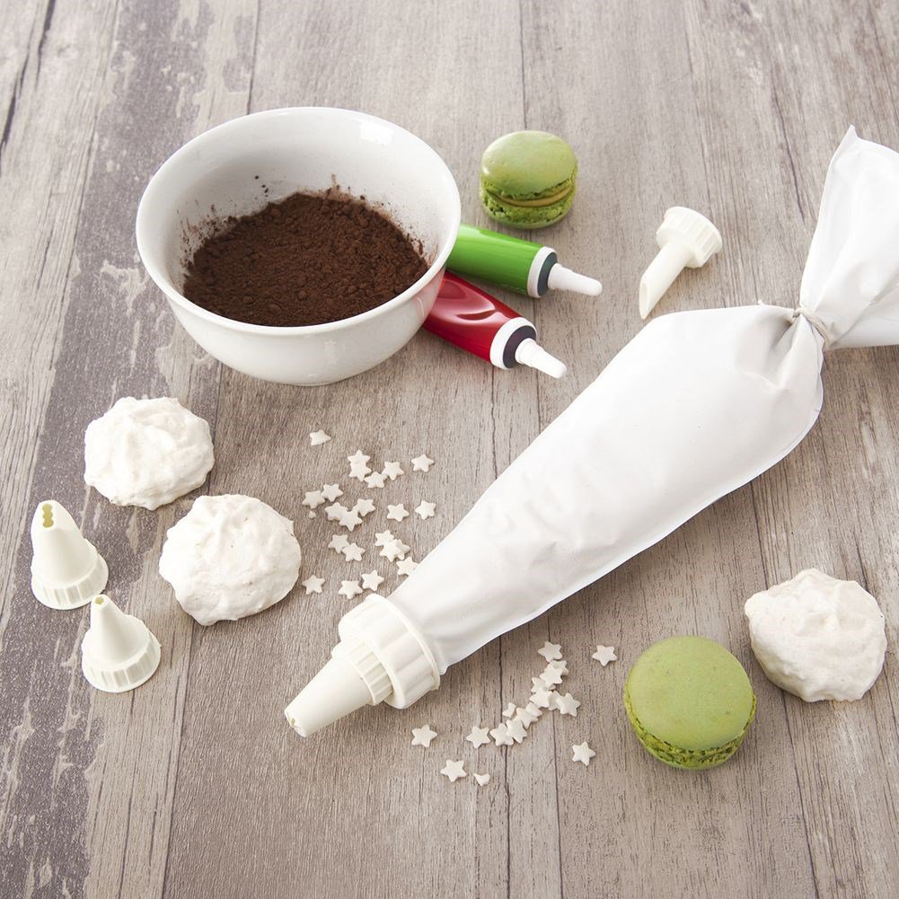 Slastičarska vrećica s nastavcima 26 cm – set 10 kom, plastična – Orion Group 🇵🇱