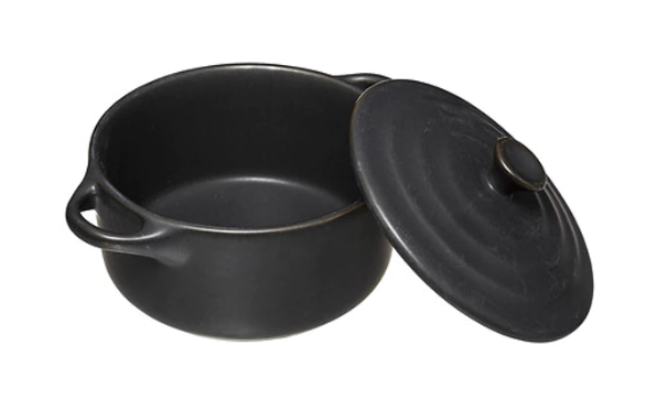 š² Mini keramiÄki lonÄiÄi za serviranje s poklopcem ā 10 cm (4 boje)