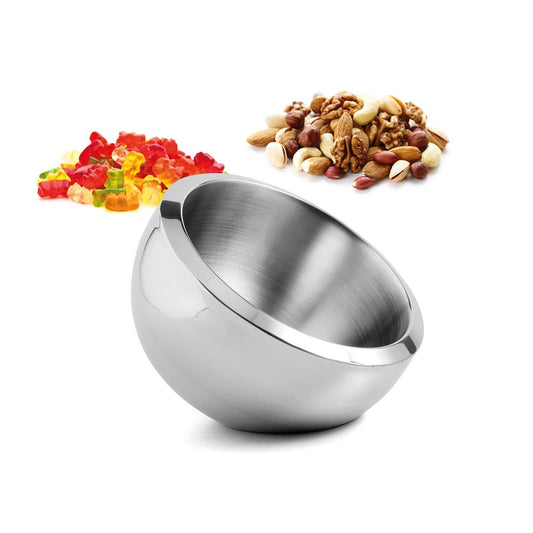 Kosa nagibna inox zdjela - Dvostruka - 17 i 19 cm - Karl Weis 🇩🇪