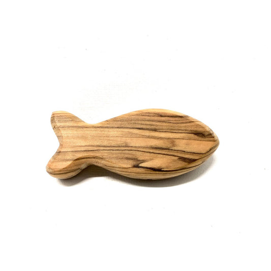 Figurica riba od maslinovog drva – dekoracija i poklon