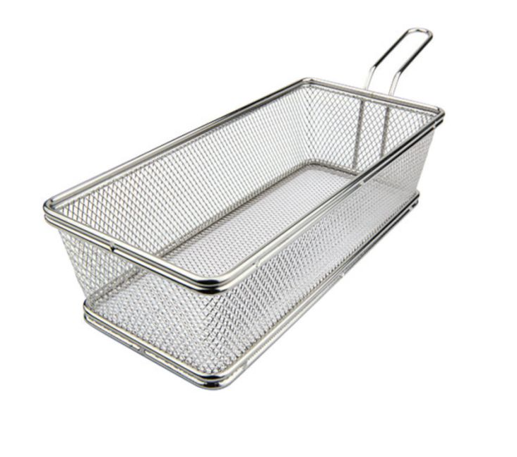 Mini pravokuna košarica za finger food 21x11cm