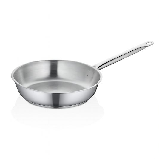 inox tava, tava od nehrđajućeg čelika, profesionalna tava, tava za restoran, indukcijska tava, ugostiteljska oprema Split, tava za kuhinju, tava 28 cm, tava 32 cm, inox posuđe webshop, nirs oprema, tava za štednjak, tava za plin, tava za indukciju, inox tava webshop