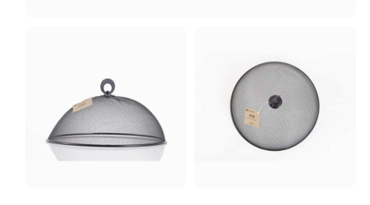 Zaštita od insekata fi 30 cm, mrežica pokrivka poklopac za zdjelu za voće