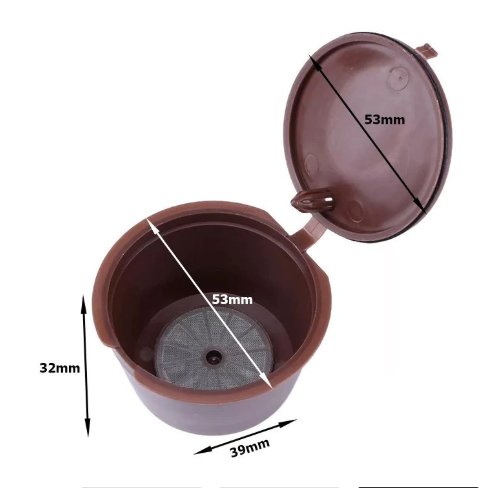 Set od 5 Dolce Gusto višekratnih kapsula za kavu ☕♻️