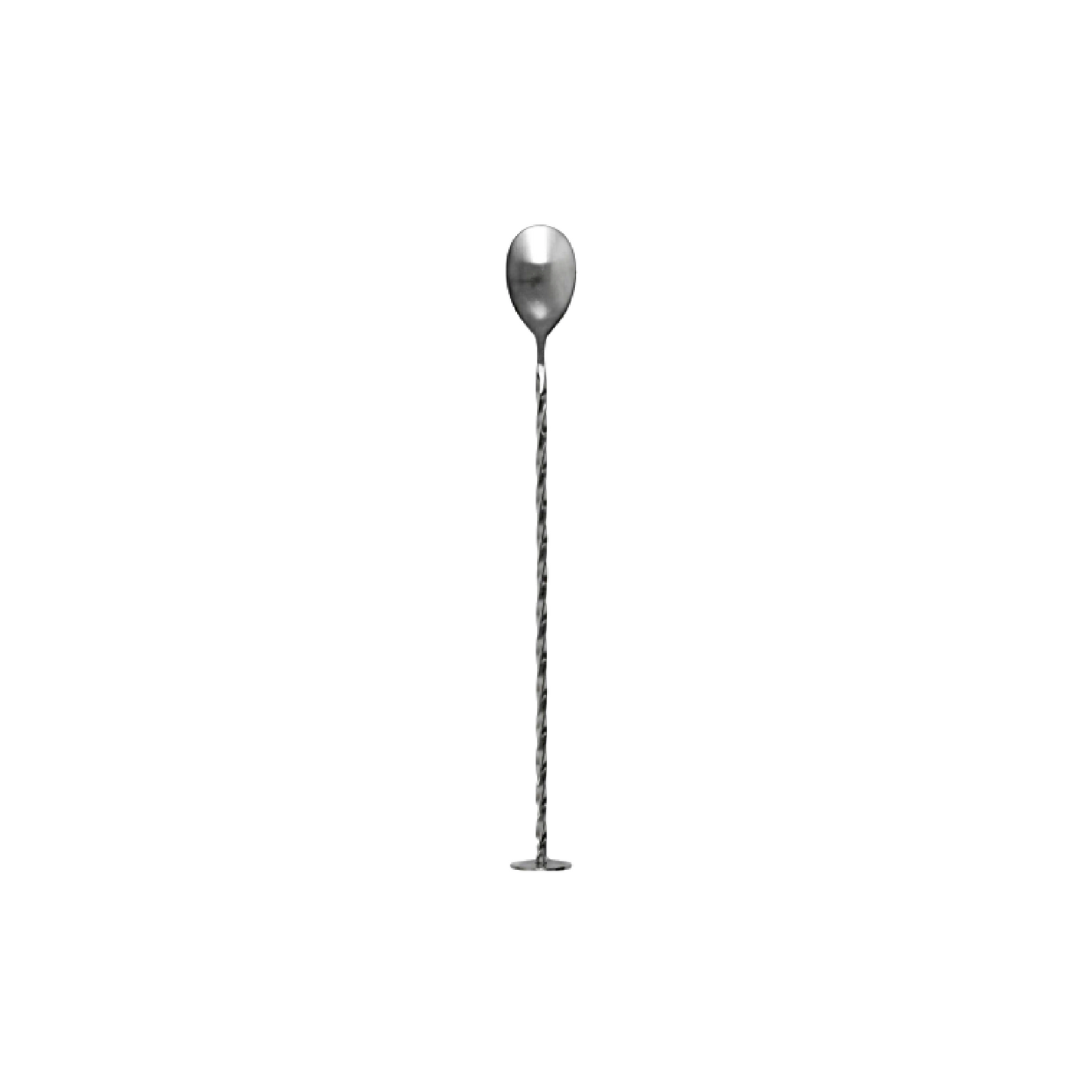 žlica za koktele, bar žlica inox, cocktail spoon 25 cm, profesionalna bar oprema, spiralna žlica za koktele, inox žlica za bar, žlica za barmene, mixology pribor, žlica za long drink, ugostiteljska žlica za piće, pribor za koktel barove