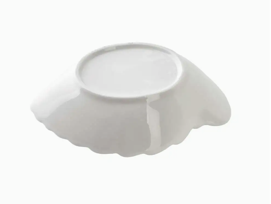 Porculanska zdjelica u obliku lista 16 × 11 × 3,5 cm