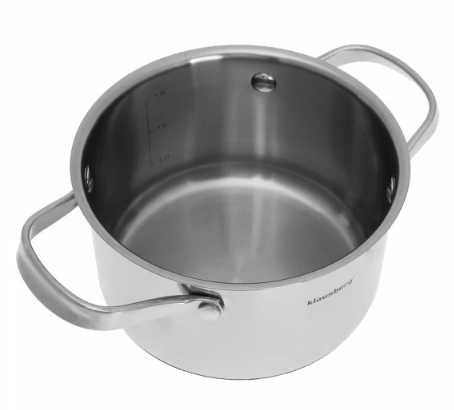 Lonac 1.8L 16cm s poklopcem inox 18/10