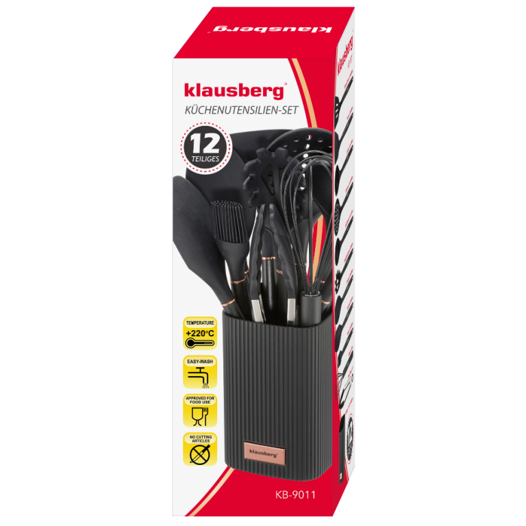 Set 12 kom pribora za kuhanje - Klausberg