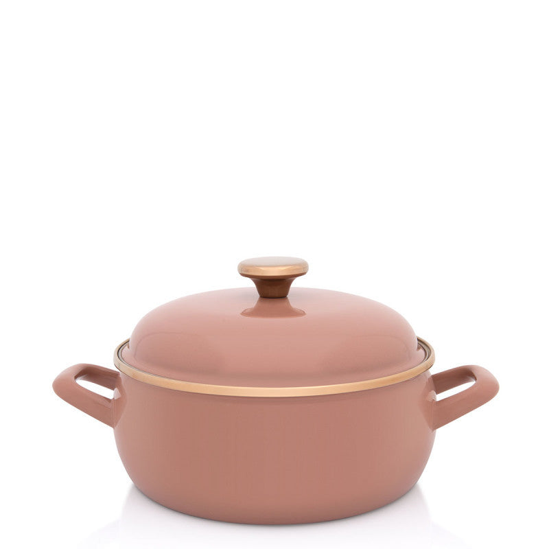 Metalac teća s poklopcem MOCHA MOUSSE 22 cm / 3,8 L 🤎☕