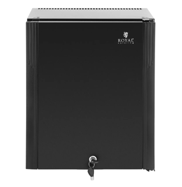 Mini bar – 25 L – ultra tihi – crni | Royal Catering